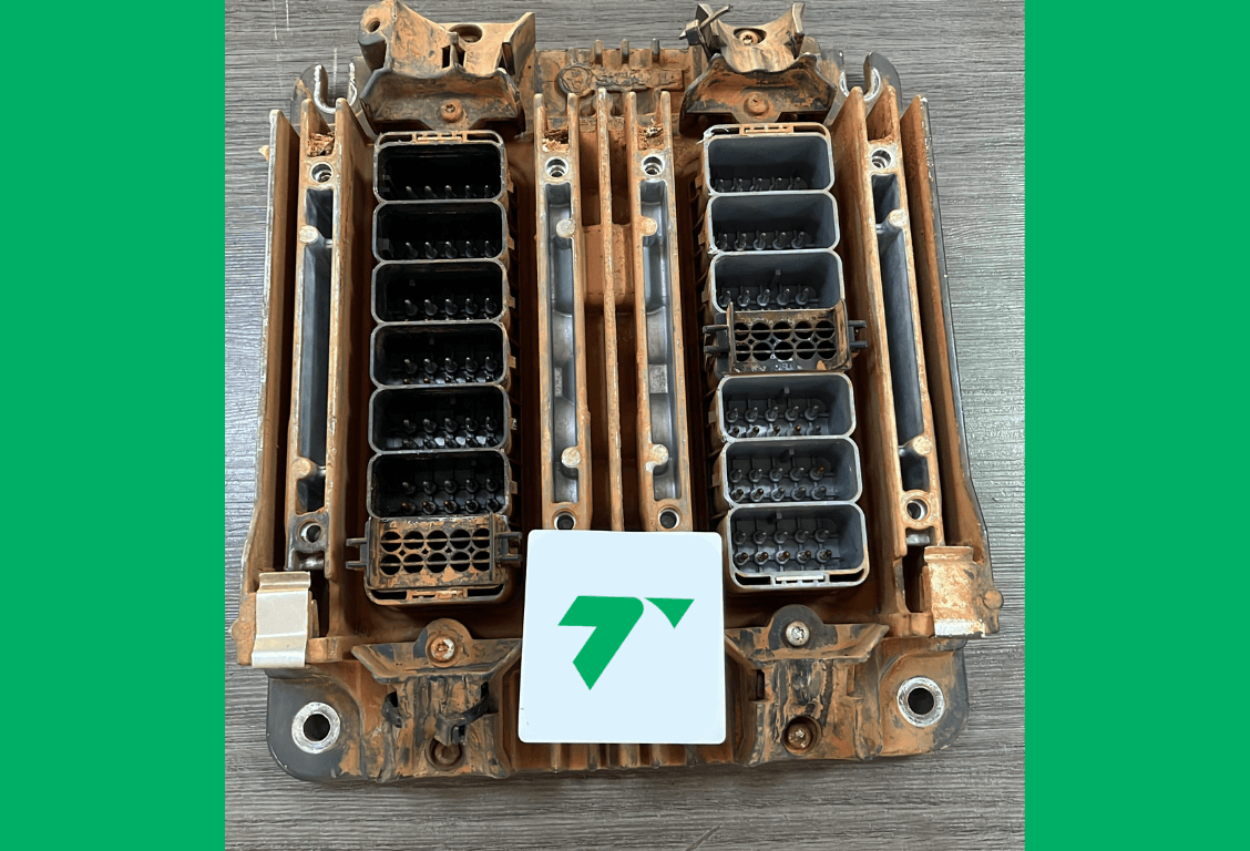 Módulo antes do reparo